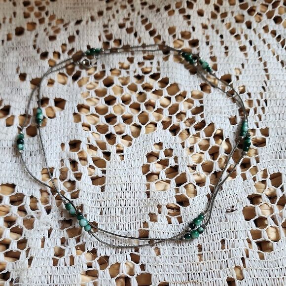 Vintage Beaded Chain Made In Korea - Picture 1 of 7